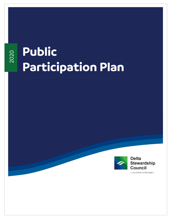 2020 Public Participation Plan Cover.